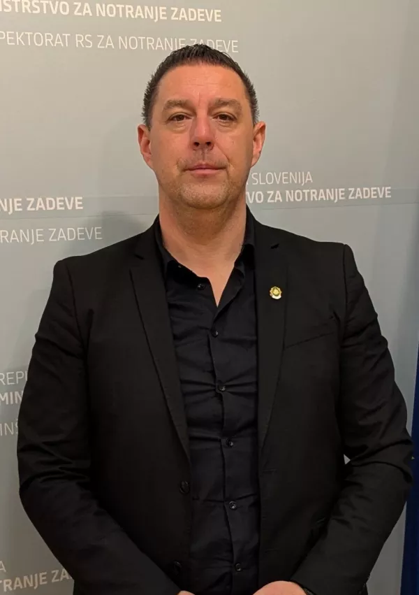 Damjan Apollonio,&nbsp;odja sektorja za organizirano kriminaliteto v upravi kriminalistične policije. / Foto: Damjan Franz Lu