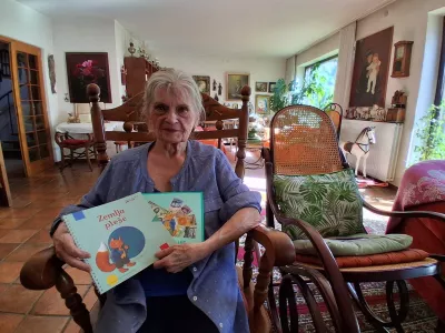 Jelka Reichman, avtorica Hermana Lisjaka.&nbsp;/ Foto: Katja Petrovec&nbsp;