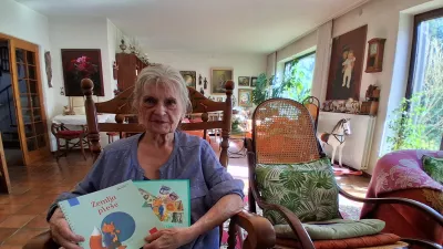 Jelka Reichman, avtorica Hermana Lisjaka.&nbsp;/ Foto: Katja Petrovec&nbsp;