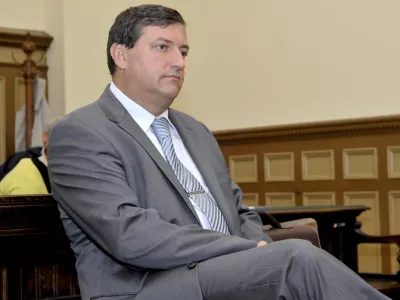 odvetnik in stečajni upravitelj Brane Gor&scaron;e- sojenje - predobravnavni narok za stečajnega upravitelja Braneta Gor&scaron;eta, povezana z nepravilnostmi v stečaju Hranilno-kreditne službe (HKS) Sicura in podjetnika Jožeta &Scaron;u&scaron;tar&scaron;iča, ki naj bi kupil terjatve HKS Sicure.//FOTO: Tomaž Zajel&scaron;nik