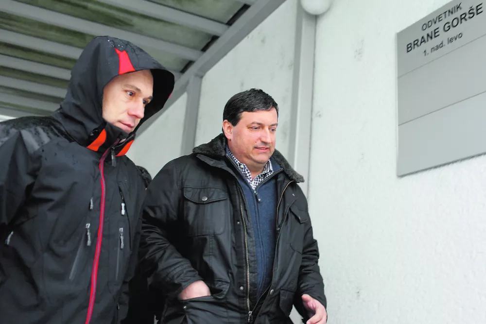 stečajni upravitelj in odvetnik Brane Gor&scaron;ehi&scaron;na preiskava - Odvetni&scaron;ka družba Gor&scaron;e, o.p., d.o.o., Cesta v Gorice 8, Vič- hi&scaron;ne preiskave pri stečajnemu upravitelju Branetu Gor&scaron;etu 2013 - sum zlorabe položaja, pranja denarja in zaupanja pri opravljanju gospodarske dejavnosti - povezava s stečajem družbe Hidro Koper.//FOTO: Jaka Gasar