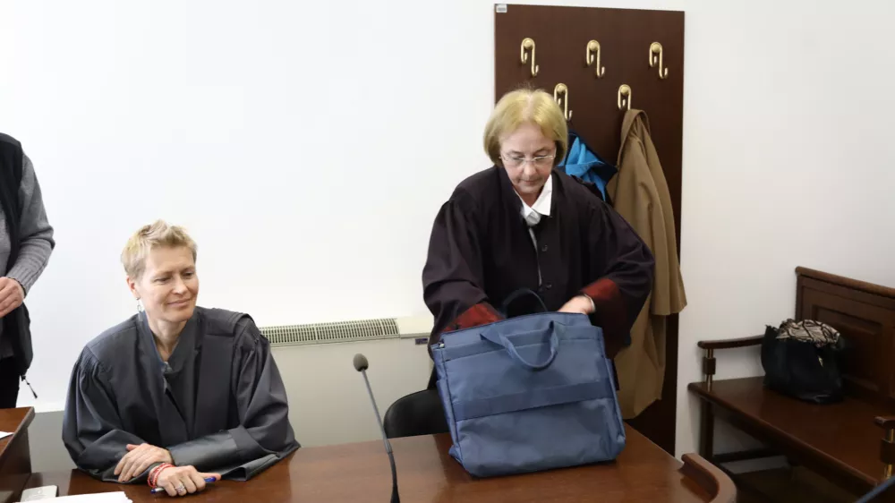 07.03.2025 - sojenje v zadevi - sodi&scaron;če - Majda Peterka&nbsp;&nbsp;Foto: Luka Cjuha&nbsp;07.03.2025 - sojenje v zadevi - sodi&scaron;če - Majda Peterka  Foto: Luka Cjuha 