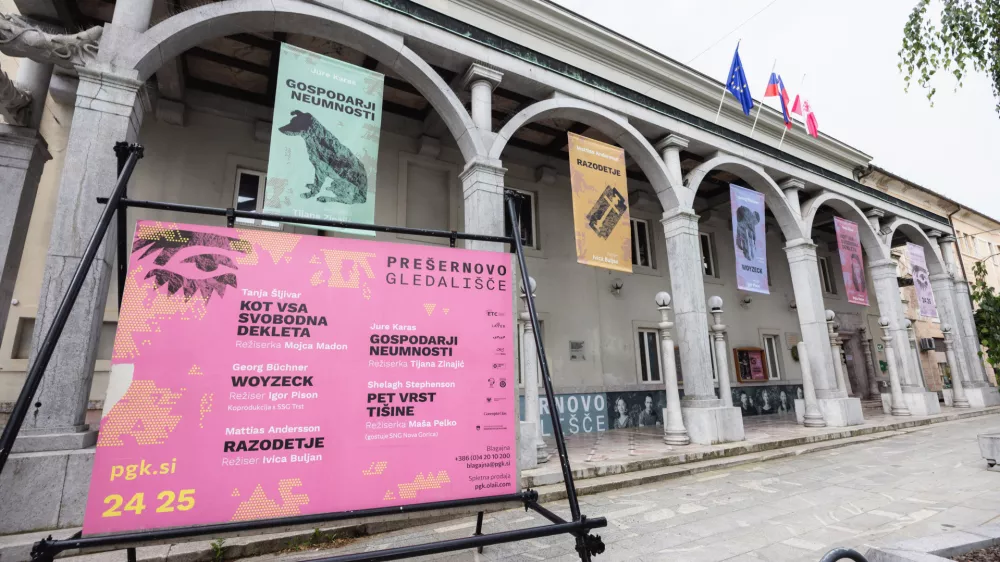 Pre&scaron;ernovo gledali&scaron;če Kranj, sezona 2024/2025