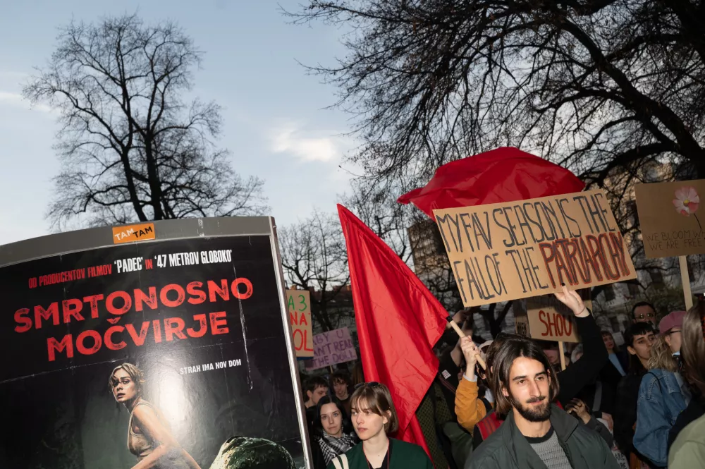 Zahtevajo tudi trajen sistemski vir financiranja za domove za starej&scaron;e, okrepitev sistema javnih vrtcev ter znižanje plačila in povečanje njihove dostopnosti, podružbljanje in samoupravljanje sistema javnih storitev. Foto: Nik Erik Neubauer