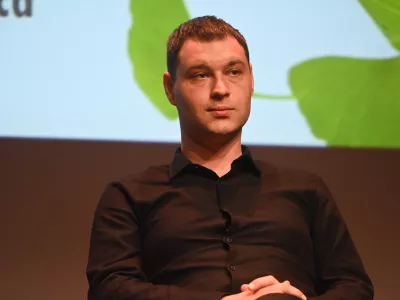 Miha Kordi&scaron; - 29.09.2022 - Predsedni&scaron;ke volitve 2022 &ndash; prvo uradno soočenjem predsedni&scaron;kih kandidatov v okviru zaključka Festivala za tretje življenjsko obdobje v Cankarjevem domu -//FOTO: Nik Erik Neubauer