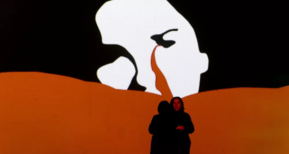 Zora Stančič: iz projekta Zunaj kroga (2020) Foto: Jaka Jera&scaron;a