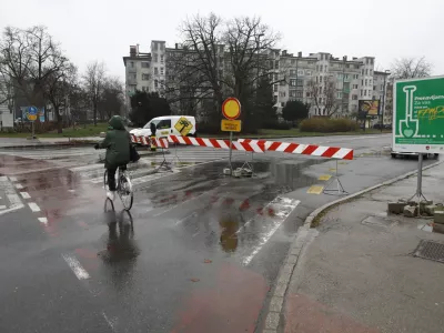 10.03.2025 - Linhartova cesta - obnova - gradbi&scaron;čeFoto: Luka Cjuha