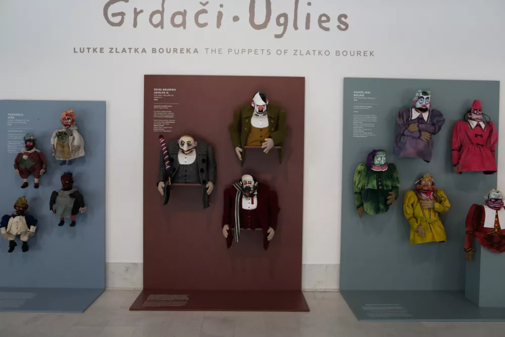 razstava Grdači. Foto: Bojan Velikonja 