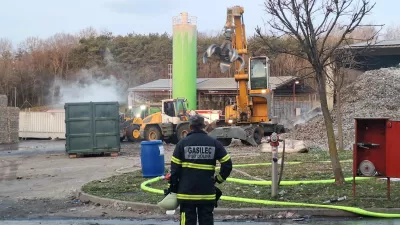 Pri požaru v Centru za ravnanje z odpadki Puconci ne gre za osamljen primer.&nbsp;Foto: Andrej Bedek