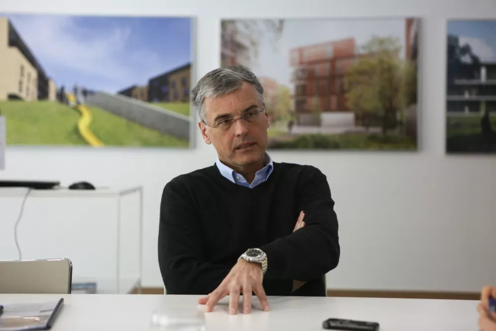 - 01.03.2018 - Črtomir Remec, direktor SSRS - Stanovanjski sklad RS. //FOTO: Luka CjuhaOPOMBA: DNEVNIKOV OBJEKTIV - INTERVJU 2018