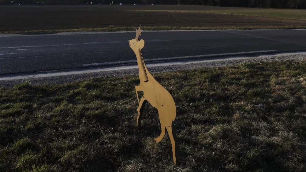 - 23.03.2022 &ndash; Su&scaron;a v Sloveniji - kmetijske povr&scaron;ine, kmetovanje, suha zemlja, njiva, živali na cesti, srna /FOTO: Jaka Gasar