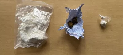 Zasežena mamila. Foto: PU Šibenik