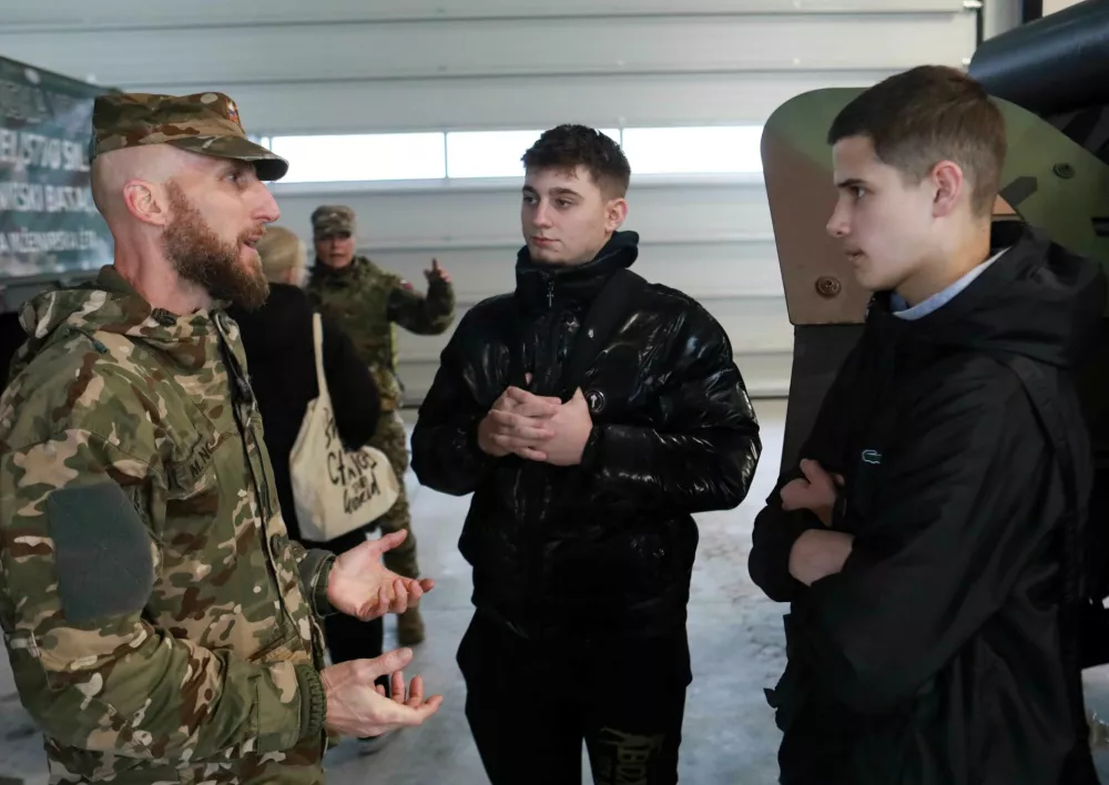 14.03.2025 -voja&scaron;ki obvezniki, informativni dan, kasarna Edvard PeperkoFoto: Tomaž Skale