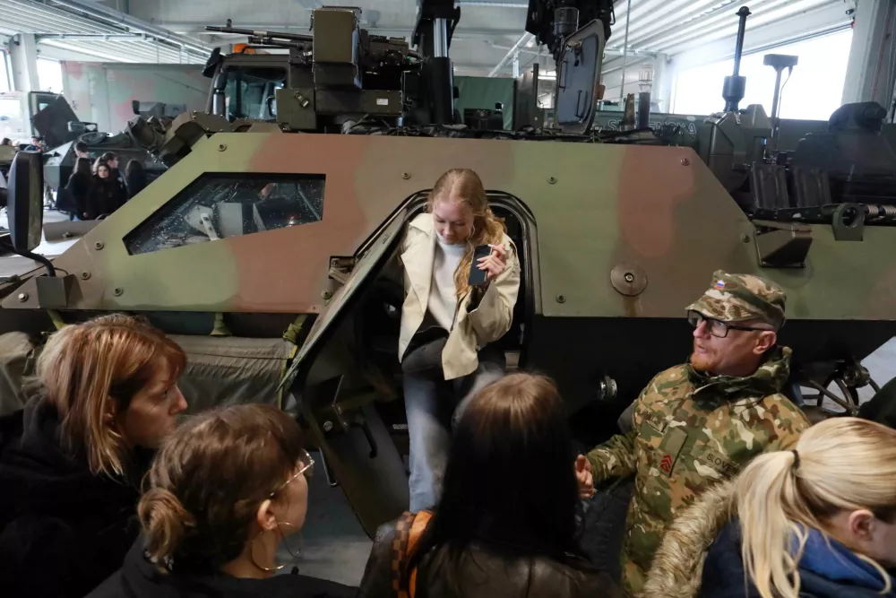 14.03.2025 -voja&scaron;ki obvezniki, informativni dan, kasarna Edvard PeperkoFoto: Tomaž Skale