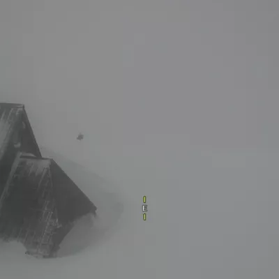 Kredarica 14. marec 2025, sneg