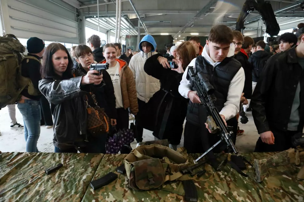 14.03.2025 -voja&scaron;ki obvezniki, informativni dan, kasarna Edvard PeperkoFoto: Tomaž Skale