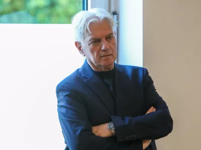 - Generalni direktor Univerzitetne psihiatrične klinike Ljubljana Bojan Zalar, - 05.02.2025. - Odprtje Dnevnega centra Univerzitetne psihiatrične klinike Ljubljana.//FOTO: Bojan Velikonja / Foto: Bojan Velikonja