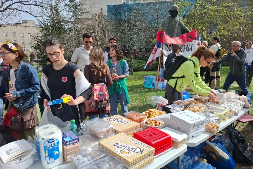 15.3.2025 - Beograd - Srbija - &scaron;tudentski protest veliki sobotni shodFoto: Luka Cjuha
