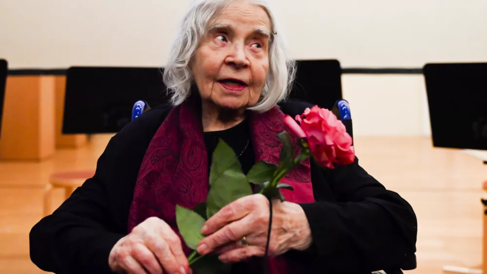  Ančka Go&scaron;nik Godec- 10.04.2024 - nagrade in priznanja Riharda Jakopiča.FOTO: Nik Erik Neubauer