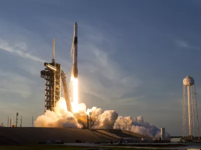 HANDOUT - 14 March 2025, US, Merritt Island: A SpaceX Falcon 9 rocket carrying the Crew Dragon capsule Endurance with the Crew-10 mission lifts off from Launch Complex 39A at NASA's Kennedy Space Center. Photo: Aubrey Gemignani/NASA/dpa - ATTENTION: editorial use only and only if the credit mentioned above is referenced in full