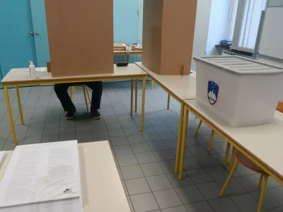 Kmetijsko gozdarska zbornica Slovenije (KGZS), volitve v svet zbornice 2024, voli&scaron;če Ljutomer. Foto: Tatjana Pihlar 