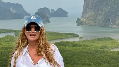 Helena Blagne je tudi v trenirki vedno urejena