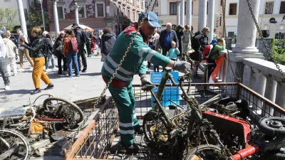 20.04.2024 - Čistilna akcija Ljubljana - Ljubljanica - čiščenje smeti iz ljubljanice - Šuštarski mostFoto: LUka Cjuha