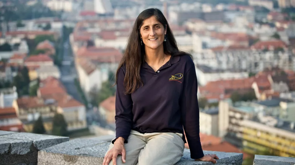 - Sunita Williams, astronavtka slovenskega rodu na obisku v Sloveniji, LjubljanaFOTO: MATJAZ˙ RUS˙T / NEDELJSKI
