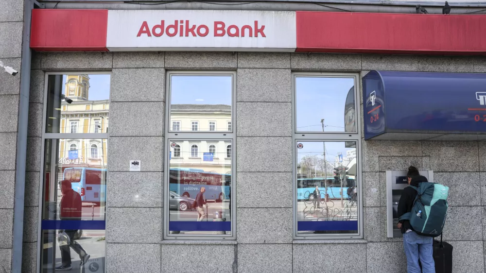 - 11.04.2024 - Addiko bank, banka, Ljubljana //FOTO: Jaka Gasar
