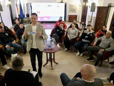 rokomet, žreb, pokal slovenije, ljubljana, luka žvižej