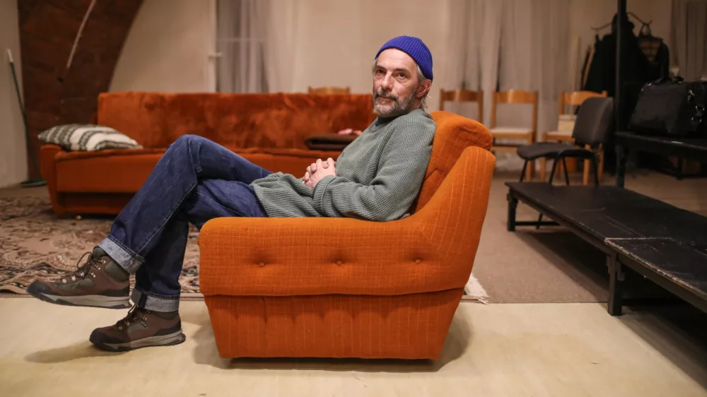 - 18.03.2025. - Tomi Janežič, gledali&scaron;ki režiser in redniprofesor na AGRFT.//FOTO: Bojan Velikonja