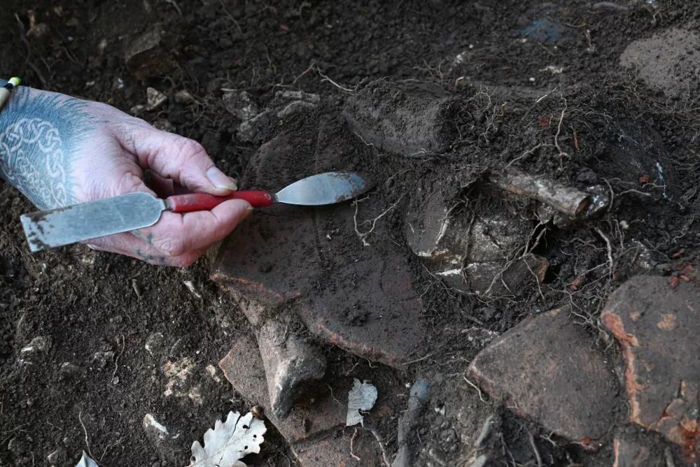 Vipava, Budanje, možna lokacija Bitke pri Mrzli reki, Narodni muzej Slovenije