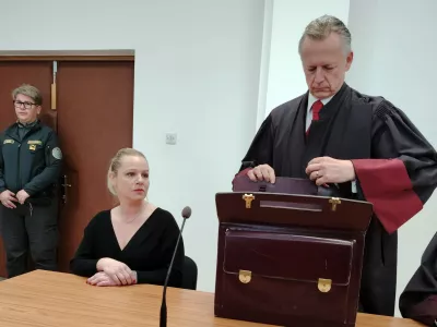 Obdolžena Tea K. je imela v krvi sledi droge alfa PiHP in zdravila diazepam oziroma helexa. Foto: Mojca Marot