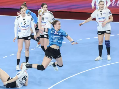 Tatjana Brnović- 22.02.2025 - rokomet - Liga prvakov - Krim Mercator: Podravka Vegeta//FOTO: Jaka Gasar