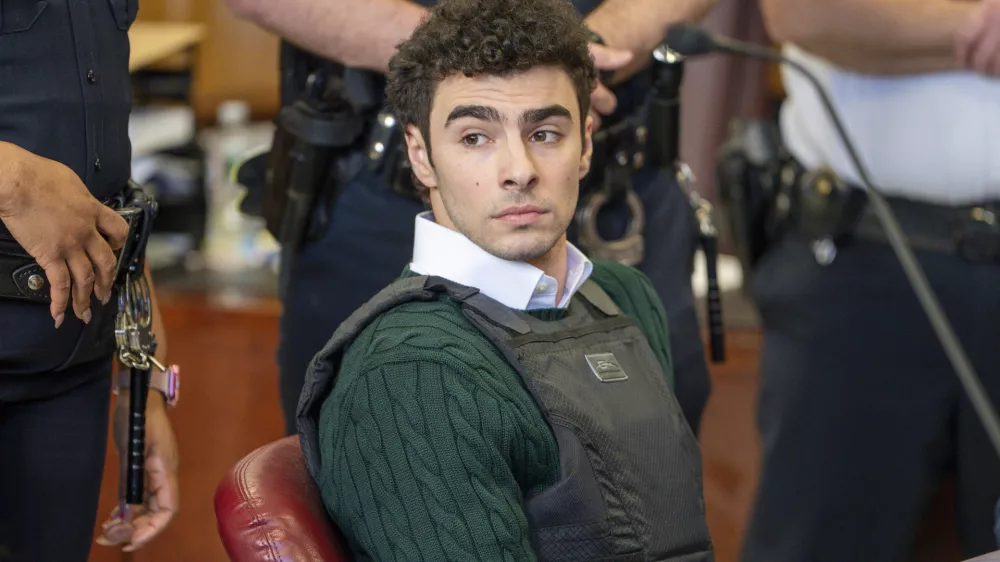 Luigi Mangione. Foto: AP