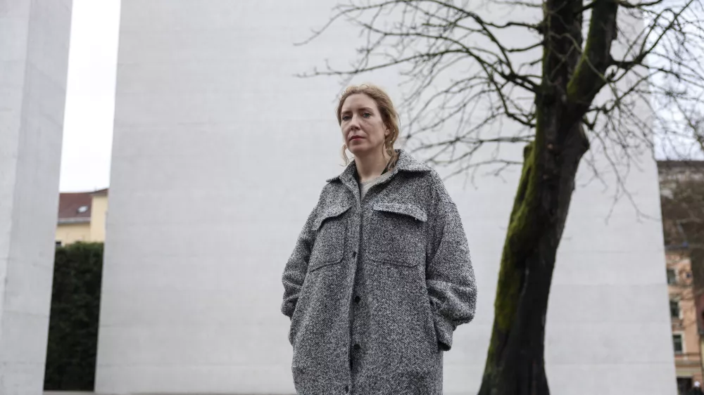 - 13.03.2025 - &scaron;vedska pisateljica Amanda Svensson//FOTO: Jaka GasarOPOMBA: ZA OBJEKTIV - INTERVJU