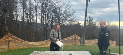 Ukradeni kip kurirja