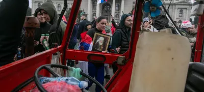 15.3.2025 - Beograd - Srbija - študentski protest - največji shod v zgodovini SrbijeFoto: Luka Cjuha