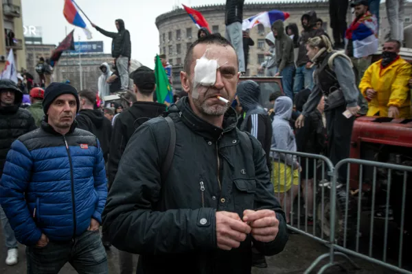 15.3.2025 - Beograd - Srbija - &scaron;tudentski protest - največji shod v zgodovini SrbijeFoto: Luka Cjuha