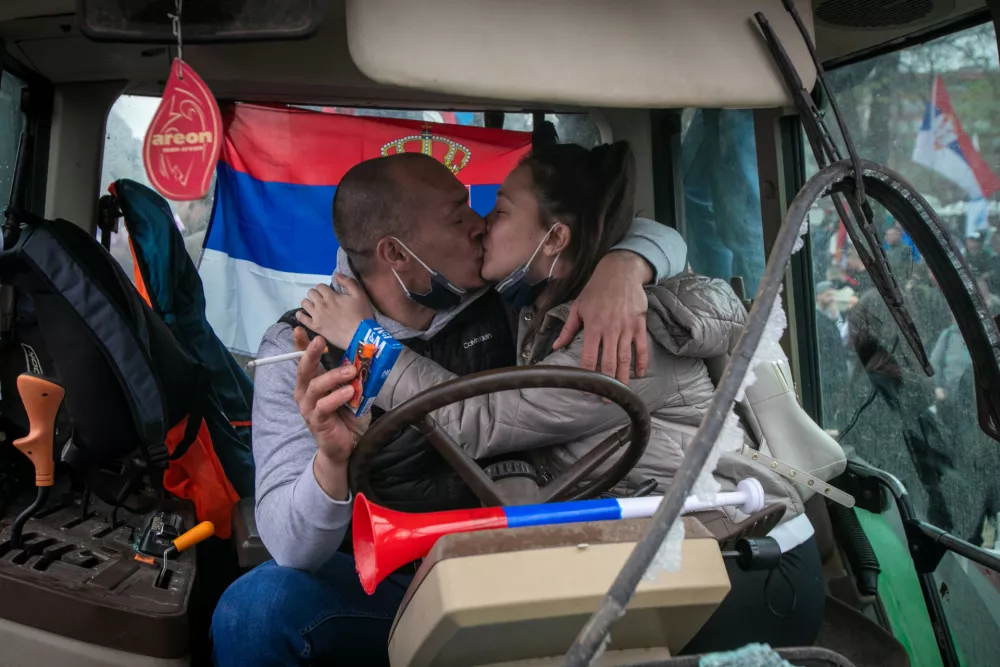 15.3.2025 - Beograd - Srbija - &scaron;tudentski protest - največji shod v zgodovini SrbijeFoto: Luka Cjuha