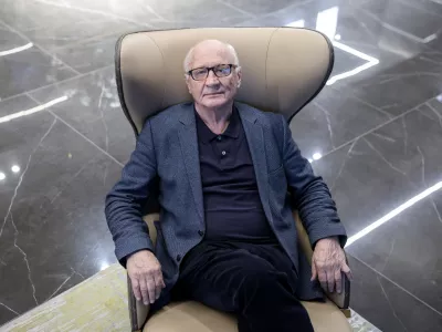 - 25.03.2025 - strokovnjak za umetno inteligenco dr. Ivan Bratko//FOTO: Jaka GasarOPOMBA: ZA OBJEKTIV - INTERVJU