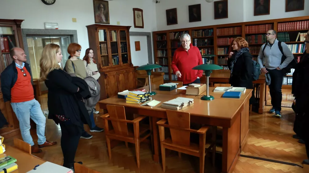 26.03.2025 - Sprehod po prevajalski dedi&scaron;čini LjubljaneNUKFoto: Tomaž Skale