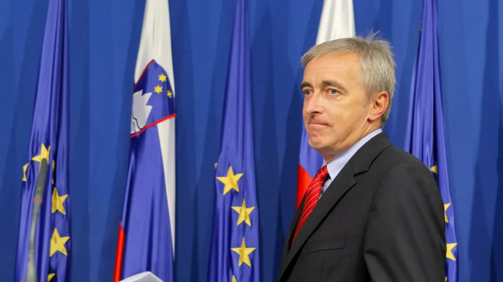 Ljubljana, vlada. Minister za pravosodje Ales Zalar na novinarski konferenci po redni seji vlade. Foto: Daniel Novakovic/STA