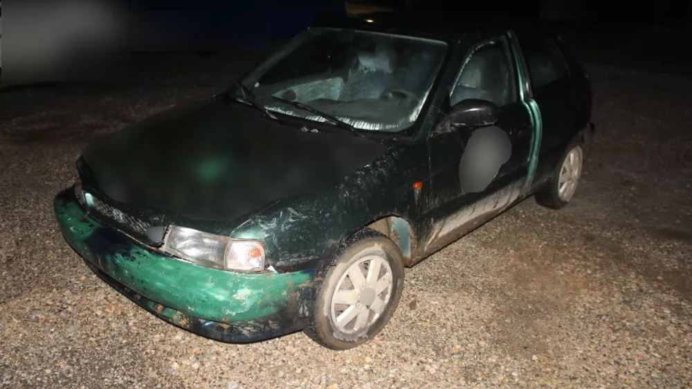 neregistrirani avtomobil