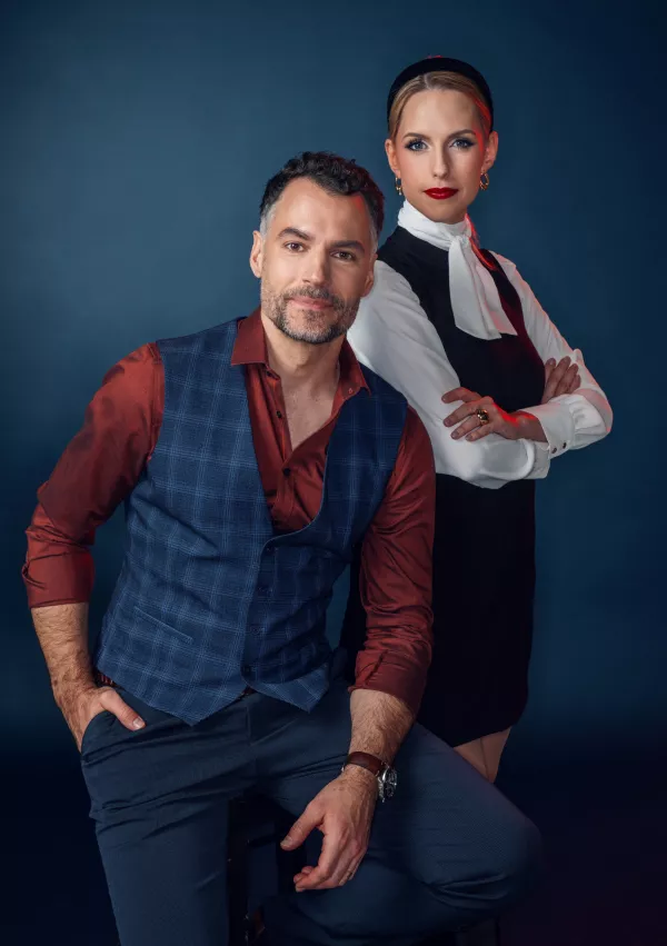 David Urankar in Lara Medved / Foto: Planet Tv