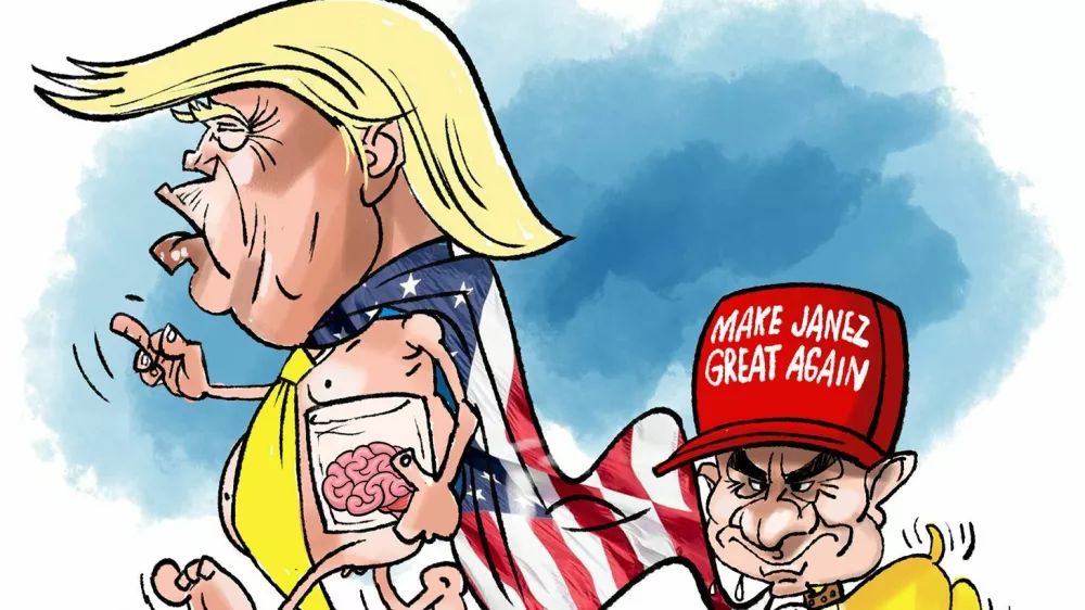 Ilustracija Jože Trobec / Foto: Jože Trobec