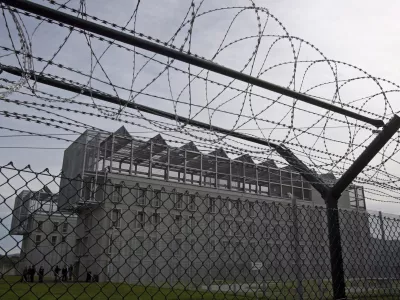 - Zavod za prestajanje kazni zapora Dob pri Mirni - odprtje novih bivalnih objektov, zapor//FOTO: Luka Cjuha