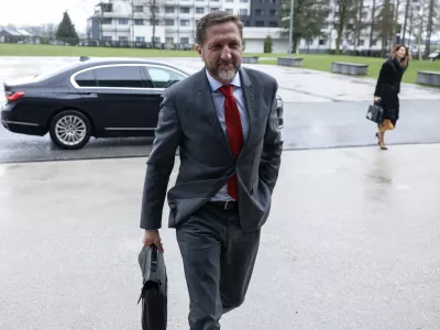 Klemen Bo&scaron;tjančič- 17.03.2025 - koalicijski vrh, ki ga je gostil premier Robert Golob, na katerem so opravili pregled preteklih in načrtovanih aktivnosti pri uresničevanju koalicijskih zavez glede krepitve javnega zdravstva, vzdržnega pokojninskega sistema in stanovanj za mlade//FOTO: Jaka Gasar