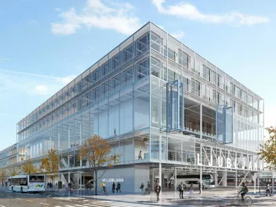 V sklopu nove ljubljanske avtobusne postaje bo 30 peronov, čakalnica, osrednja postajna avla, poslovni prostori, parkirna hi&scaron;a in velika kolesarnica. Foto: Slovenske železnice