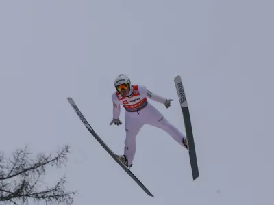Domen Prevc - 27.03.2025. - Finale Svetovnega pokala v poletih. Planica 2025. Foto: Bojan Velikonja